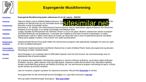 espergaerde-musikforening.dk alternative sites