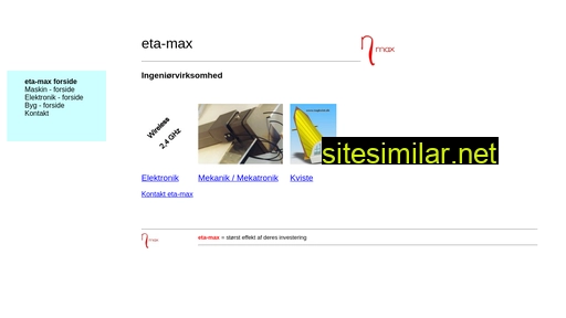 eta-max.dk alternative sites