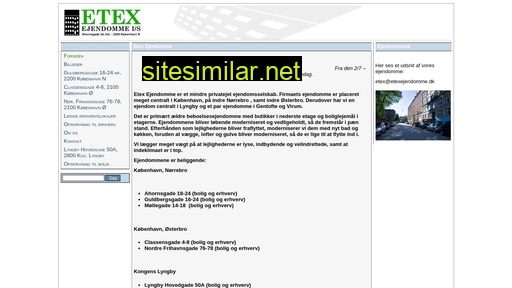 Etex-ejendomme similar sites