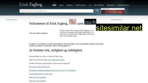 etiskfagbog.dk alternative sites