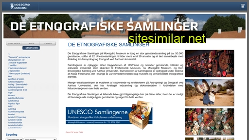 etnografiskesamlinger.dk alternative sites