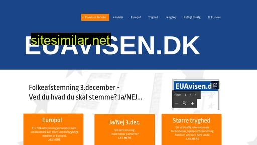 euavisen.dk alternative sites