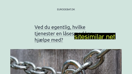eurodebat.dk alternative sites