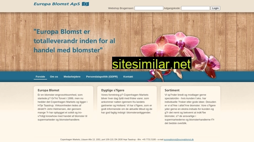 europablomst.dk alternative sites