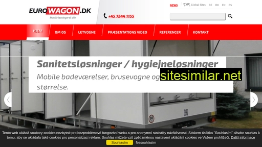 eurowagon.dk alternative sites