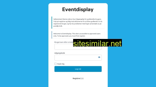 eventdisplay.dk alternative sites