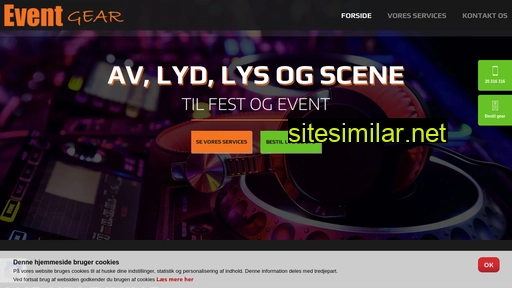 eventgear.dk alternative sites