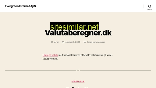 evergreen-internet.dk alternative sites