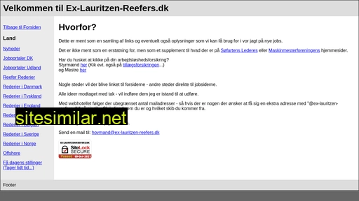 ex-lauritzen-reefers.dk alternative sites