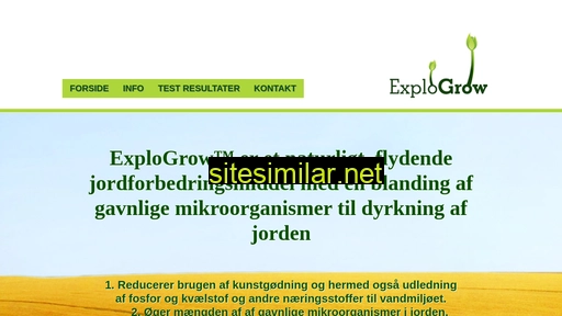 explogrow.dk alternative sites