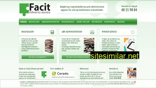 Facit-erhverv similar sites