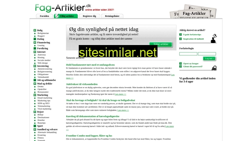 fag-artikler.dk alternative sites