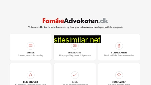 familieadvokaten.dk alternative sites