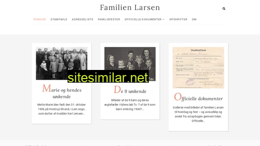 familien-larsen.dk alternative sites