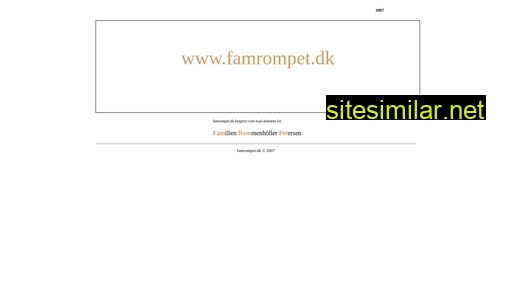 famrompet.dk alternative sites