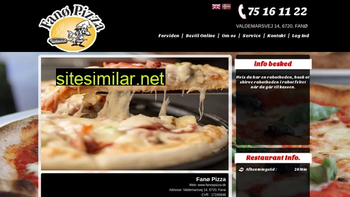 fanoepizza.dk alternative sites