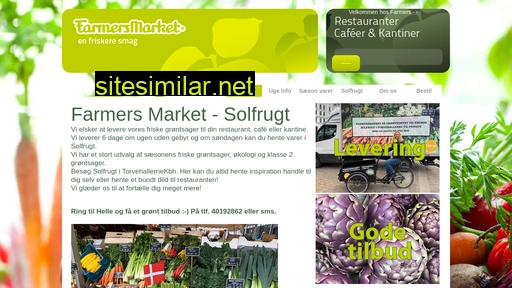 farmersmarket.dk alternative sites