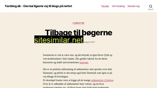 fastblog.dk alternative sites