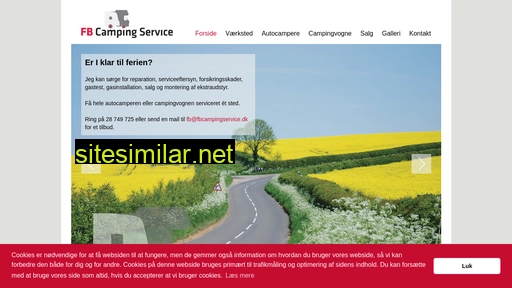 fbcampingservice.dk alternative sites