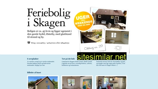 ferieboligiskagen.dk alternative sites