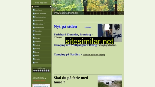 feriemedhund.dk alternative sites