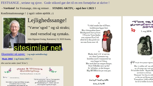 festsange-au.dk alternative sites