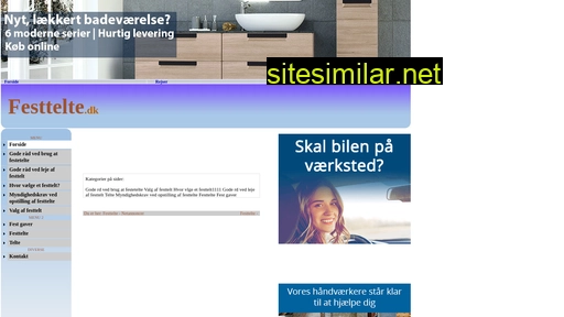 festtelte.dk alternative sites