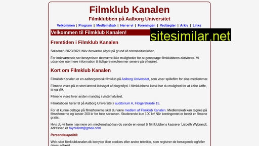 filmklubkanalen.dk alternative sites