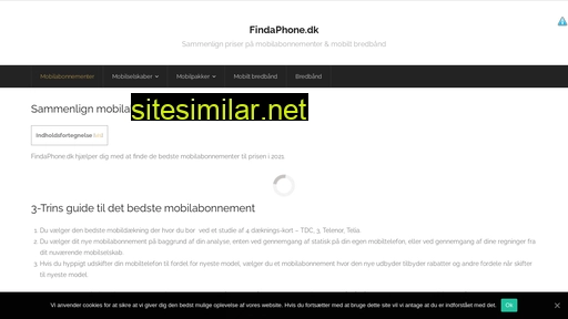 findaphone.dk alternative sites