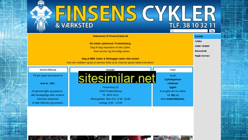 finsenscykler.dk alternative sites
