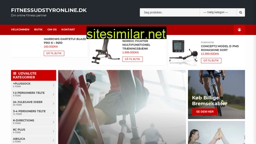 fitnessudstyronline.dk alternative sites