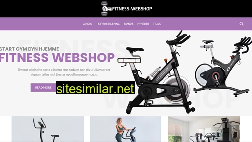 fitnesswebshop.dk alternative sites