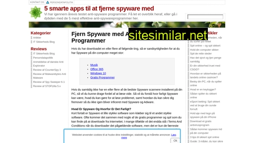 Fjernspyware similar sites