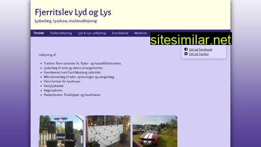 fjerritslevlydoglys.dk alternative sites