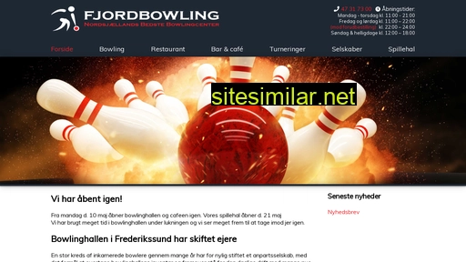 fjordbowling.dk alternative sites