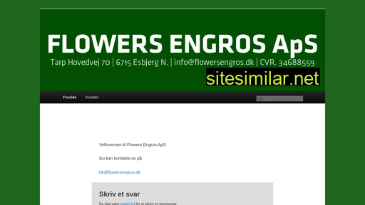 flowersengros.dk alternative sites