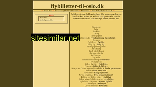 flybilletter-til-oslo.dk alternative sites
