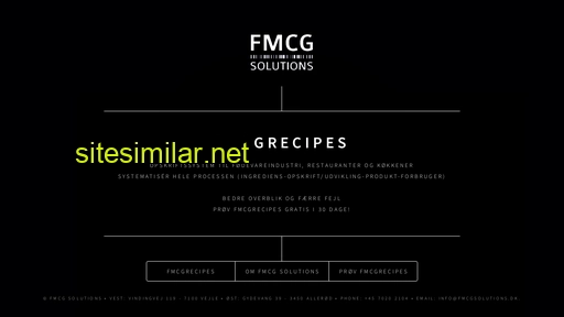 fmcgrecipes.dk alternative sites