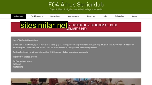 foa-aarhus-seniorklub.dk alternative sites