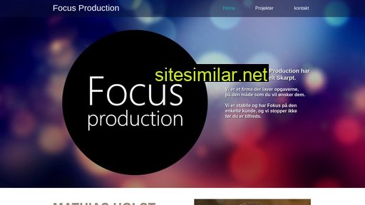 Focusproduction similar sites