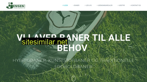 fodboldbaner.dk alternative sites