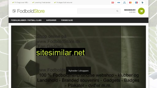 fodboldstore.dk alternative sites