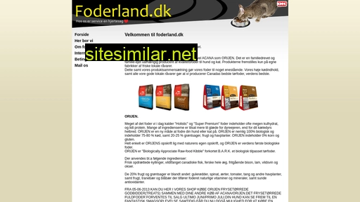 foderland.dk alternative sites