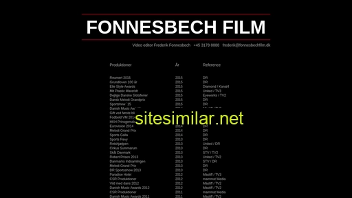 fonnesbechfilm.dk alternative sites