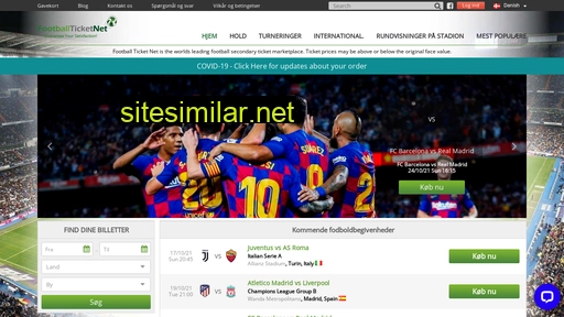 footballticketnet.dk alternative sites