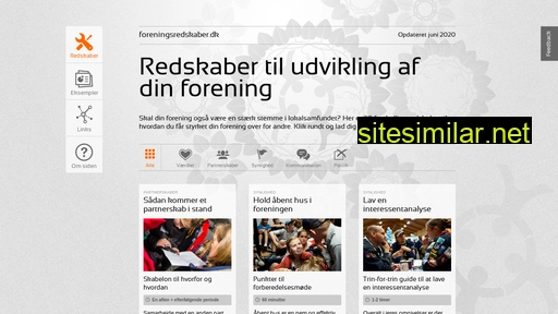foreningsredskaber.dk alternative sites