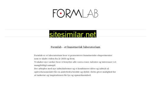 formlab.dk alternative sites