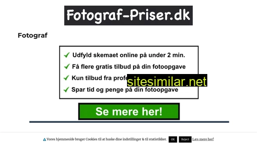 fotograf-priser.dk alternative sites