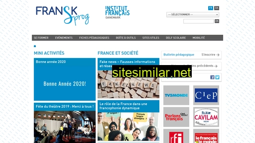 fransksprog.dk alternative sites
