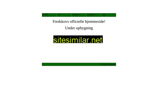 Fredskovs similar sites